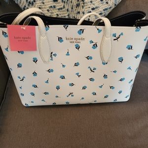 ***Last Chance***Kate Spade blue floral purse